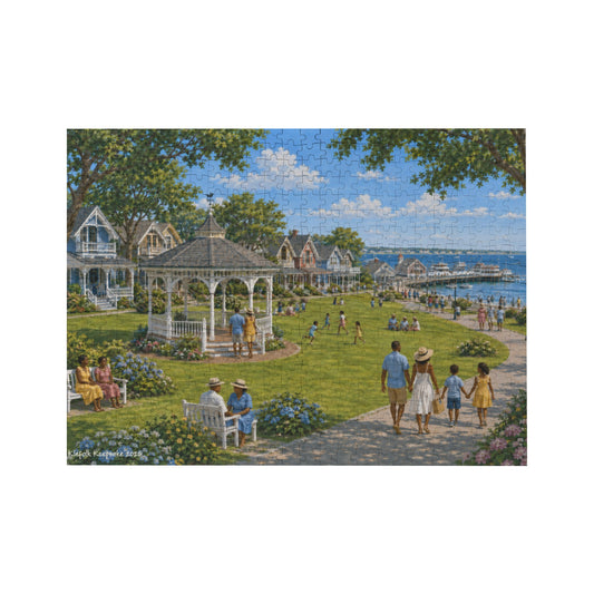 Summer on the Green | Oak Bluffs Martha’s Vineyard Puzzle