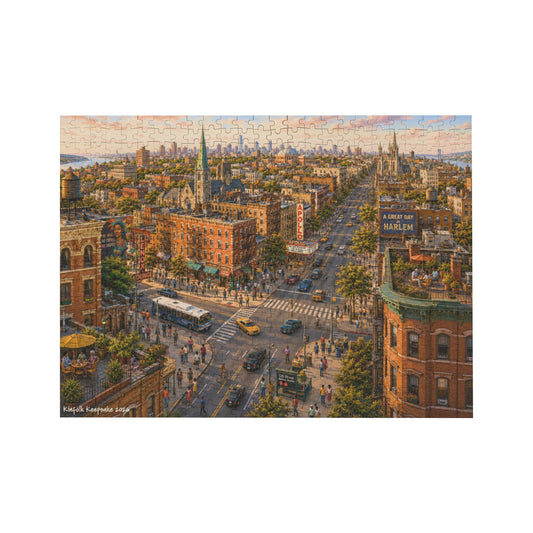 Harlem, Always | 500-Piece Harlem New York Wooden Puzzle