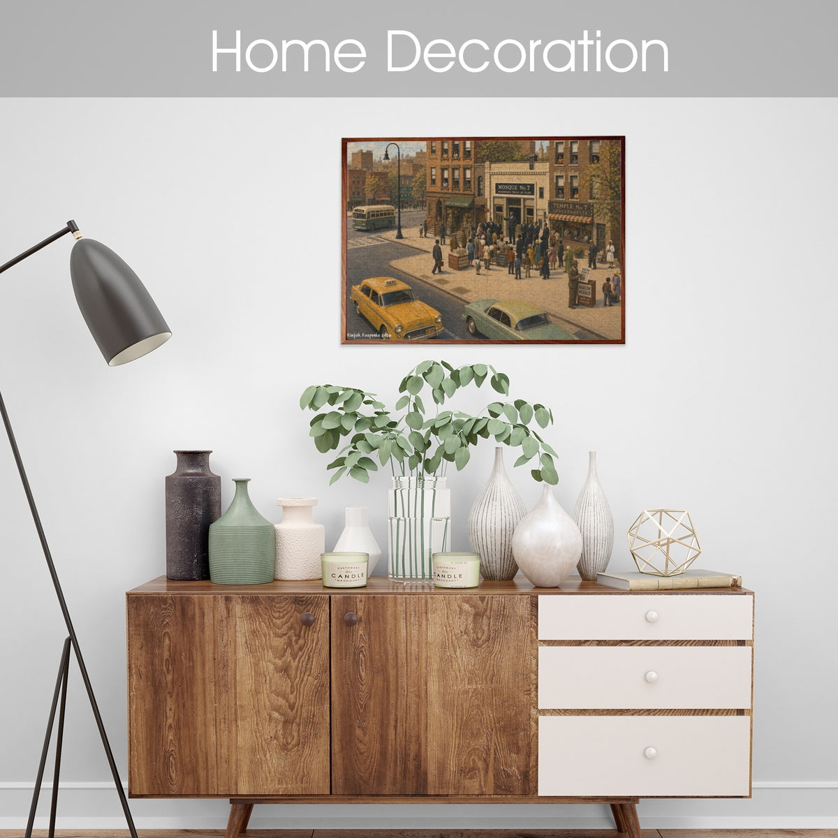 116th & Lenox | 500-Piece Harlem New York Wooden Puzzle