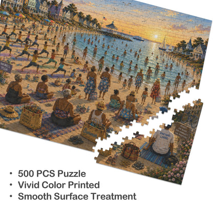 Inkwell Mornings \ Martha’s Vineyard 500-Piece Puzzle