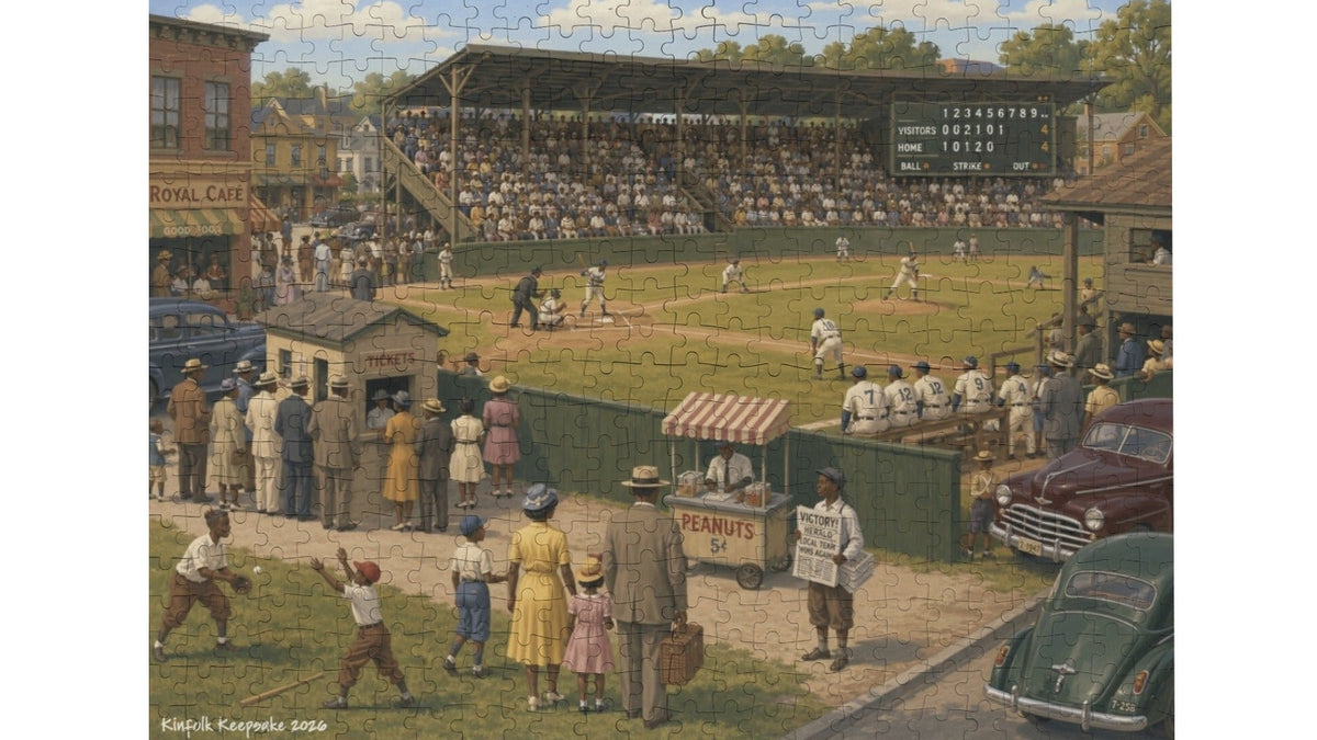 Sunday at the Ballpark | Black Baseball Heritage 500-Piece Puzzle