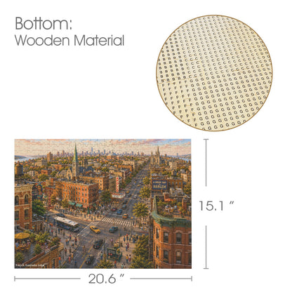 Harlem, Always | 500-Piece Harlem New York Wooden Puzzle