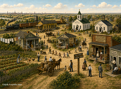 Deep Ellum Rising | Historic Dallas 500-Piece Wooden Puzzle