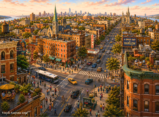 Harlem, Always | 500-Piece Harlem New York Wooden Puzzle