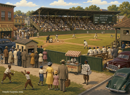 Sunday at the Ballpark | Black Baseball Heritage 500-Piece Puzzle