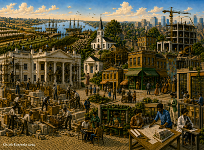 We Built It | Black American History 500-Piece Wooden Puzzle