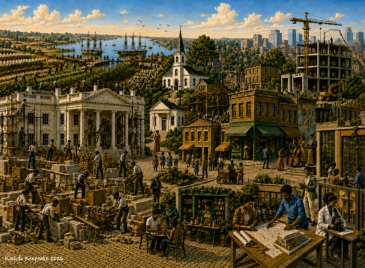We Built It | Black American History 500-Piece Wooden Puzzle