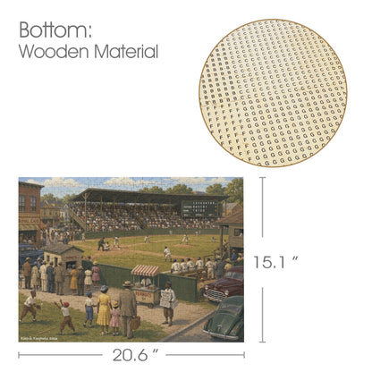 Sunday at the Ballpark | Black Baseball Heritage 500-Piece Puzzle