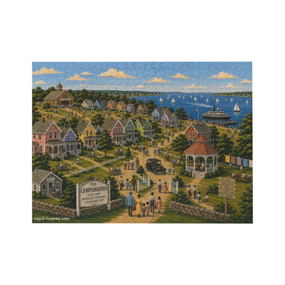 The Campgrounds | 500-Piece Martha’s Vineyard Wooden Puzzle