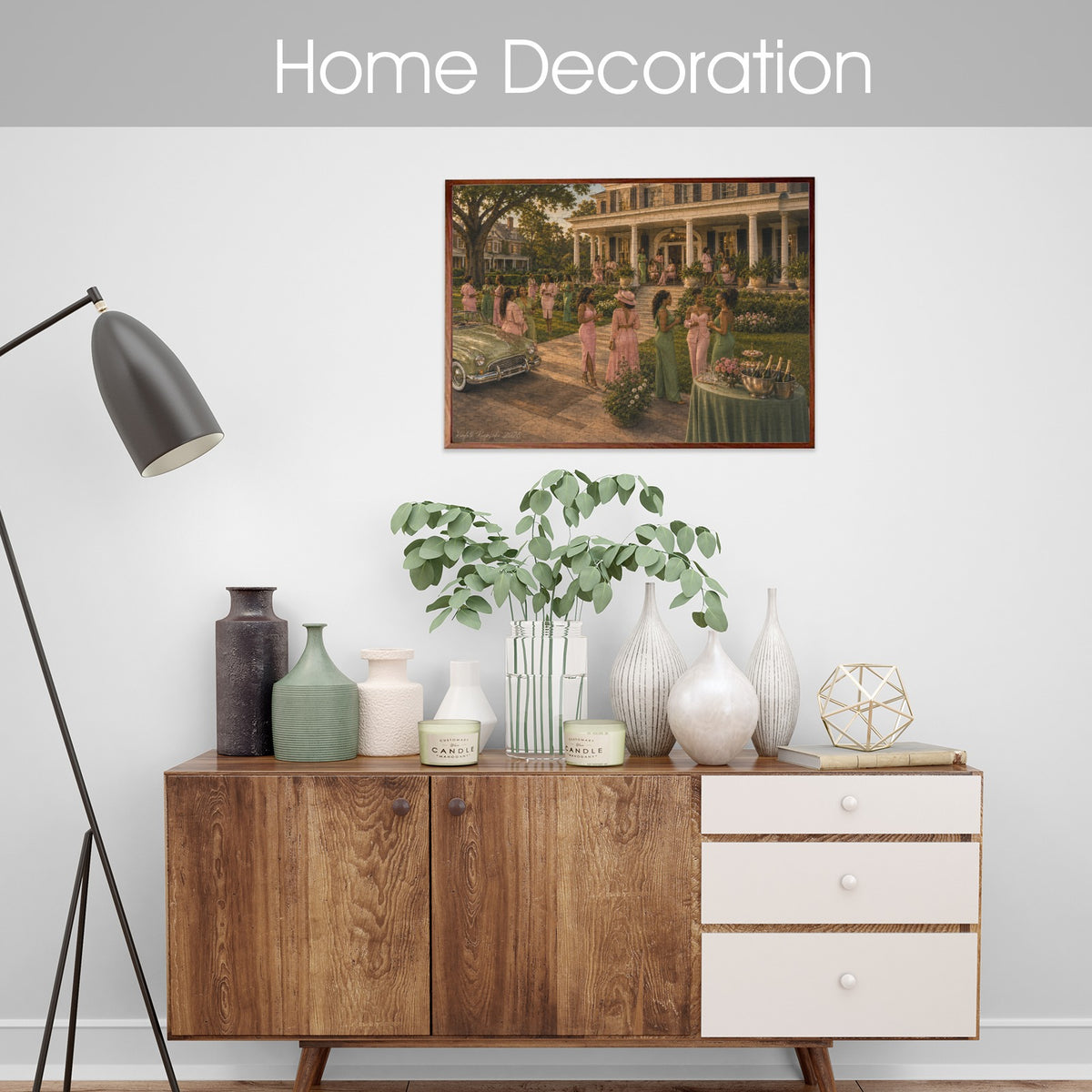 Pink and Green Reunion | 500-Piece Wooden Puzzle