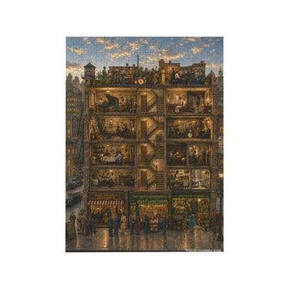 A Great Evening in Harlem – 500-Piece Wooden Puzzle