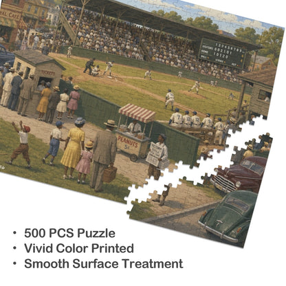 Sunday at the Ballpark | Black Baseball Heritage 500-Piece Puzzle